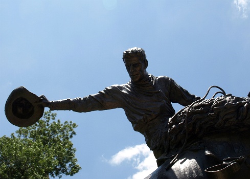 Cowboy in Bronze  Cowboy in Bronze